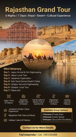 Jaipur, Jaisalmer, Sam Sand Dunes