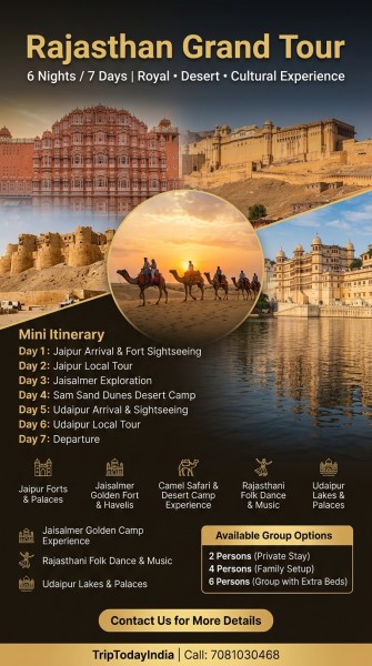 Jaipur, Jaisalmer, Sam Sand Dunes