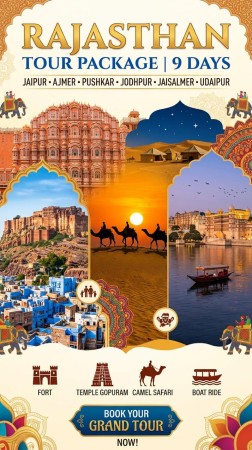 RAJASTHAN - 8Nights / 9Days